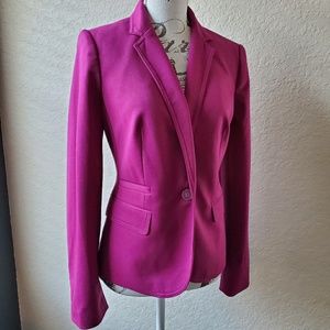 THE LIMITED. Dark Fuchsia Blazer
